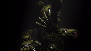 This is the Avatar Image for the Springtrap (Five Nights At Freddy's, Fnaf 3, Ov2 Supertrained) AI Voice and Text to Speech Generator